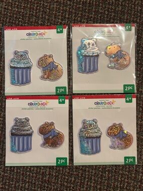 NWT 4 Creatology Sticker Patches